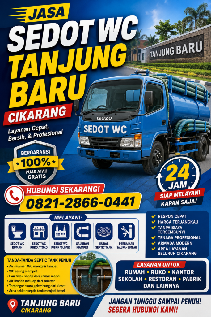 sedot wc tanjung baru