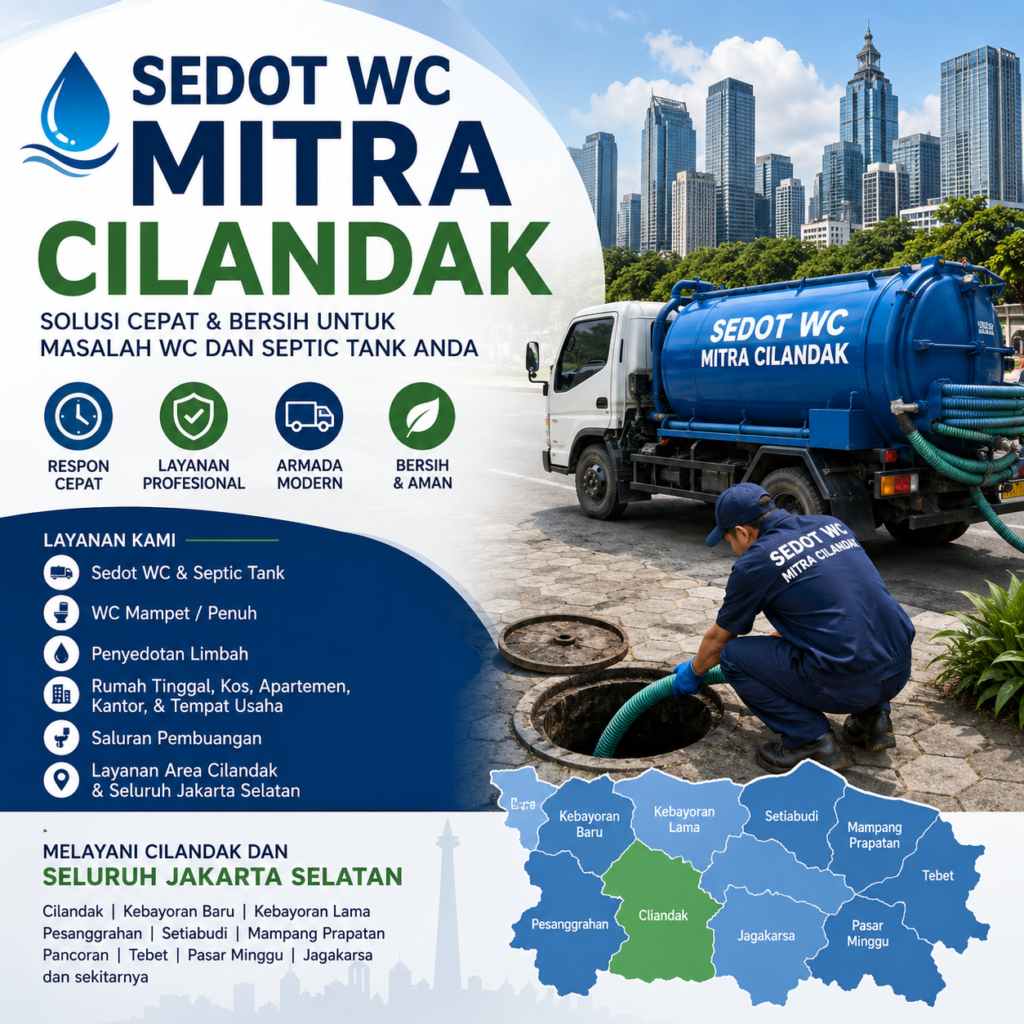 sedot wc mitra cilandak